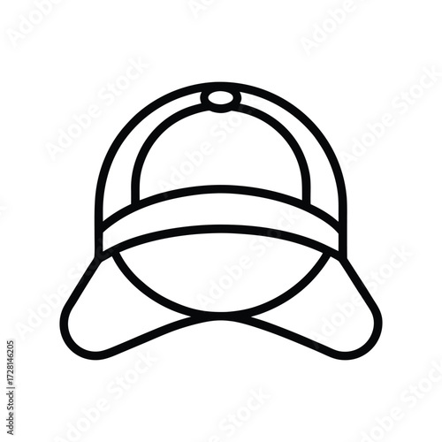 vector baseball cap