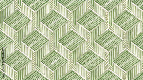 Hand-drawn seamless pattern brush strokes forming vertical and horizontal stripes background 
