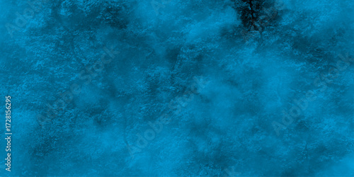 abstract cloud and vapor texture background. Black and blue smoke aquarelle smudge illustration smooth grungy smokey light pastel colors ink glow. Teal color powder explosion	