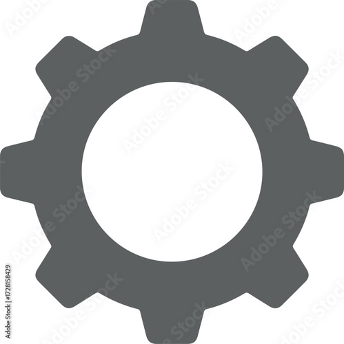 Gear icon representing settings and configuration for various applications and systems 1.