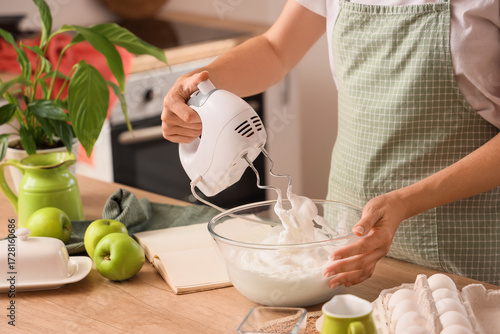Home baking preparation wit...