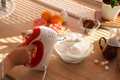 Home baking preparation wit...