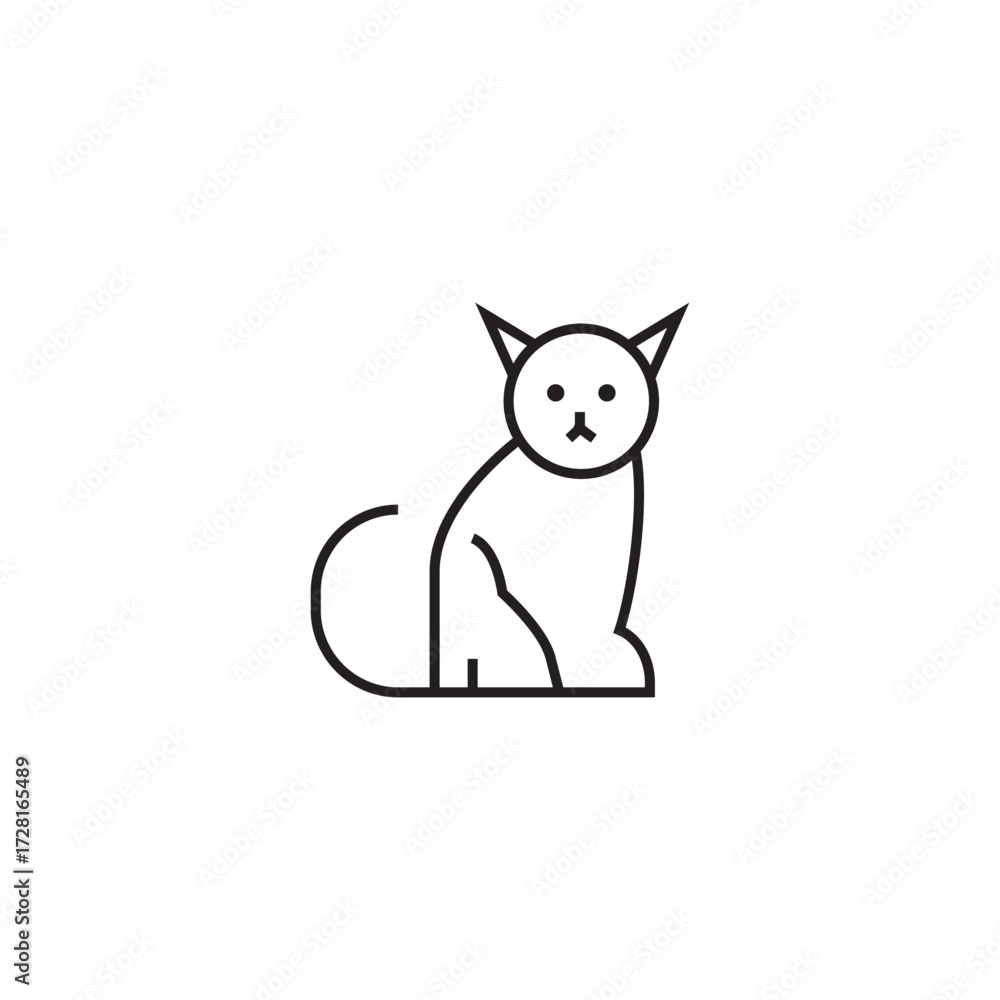 Obraz premium cat icon