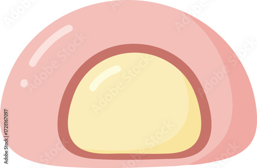 vanilla ice cream mochi