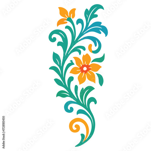 Modern Batik java Ornament