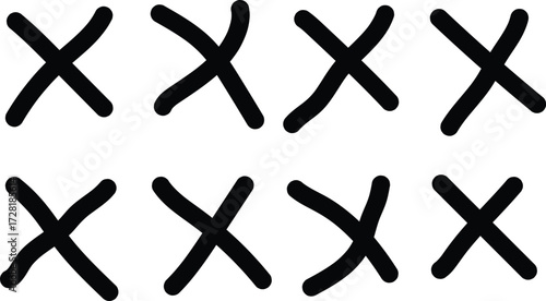 Vector illustration of a colorful set of alphabet letters and paper clips, ideal for design, school, or office concepts