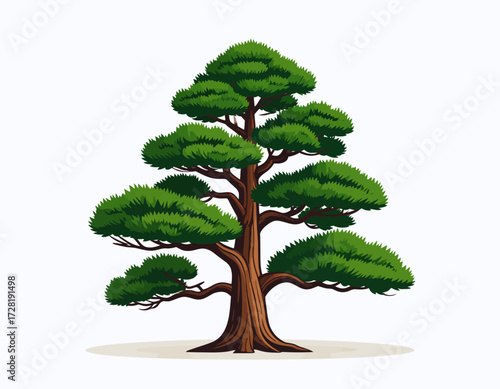 tree isolated on white background