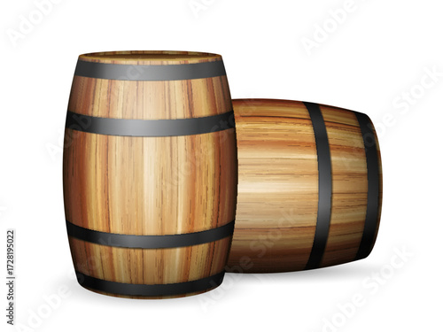 Wooden barrels