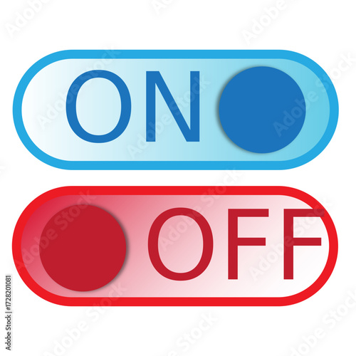 Clean vector icon of a power on/off button. Ideal for user interface design, mobile apps, websites, control panels, and technology-related projects. Scalable and easy to customize for both light and d