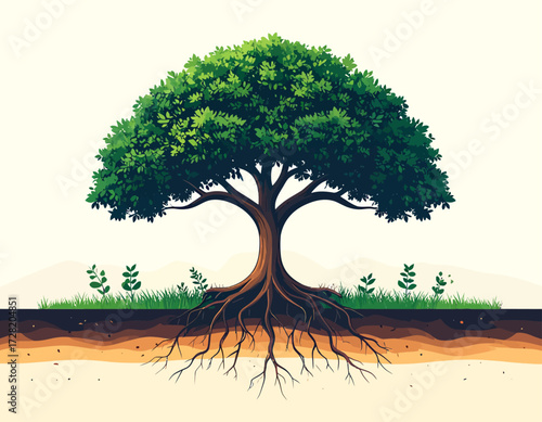 tree with green leaves