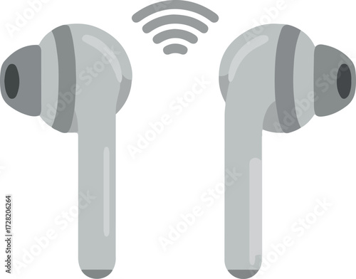 Wireless earbuds for listening to music and audio content with great sound quality.