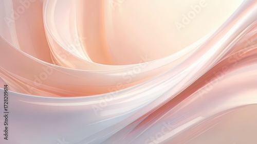 Gradient colors with soft pastel waves background for design applications. Ideal for digital and print media.