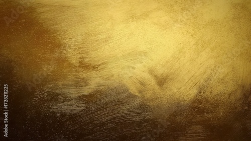 Grunge gold texture background with gritty details, vignette, and aged appearance. Perfect for backgrounds, prints, and luxurious projects. Ideal for digital and physical media.