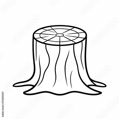 vector illustration of a tree