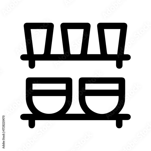 Kitchen Glasses Display