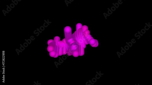 Equalizer beat audio visualization DJ VJ loop 