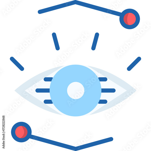 Pastel Computer Vision Icon