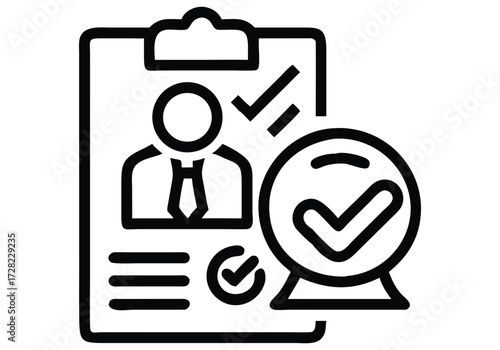 Compliance Outline Icon