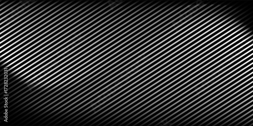 Thin line halftone gradient texture. Fading vertical stripe gradation background. Repeating wide pattern backdrop. Black parallel lines wallpaper for overlay, print, cover, banner,