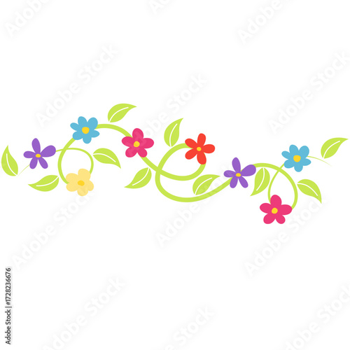 Spring Flower Decoration Vine