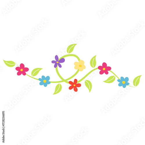 Spring Flower Decoration Vine