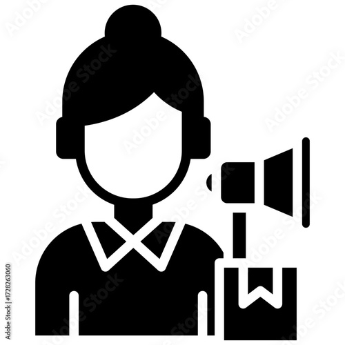 Ambassador  glyph icon