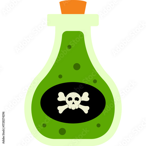 Halloween Poison Illustration
