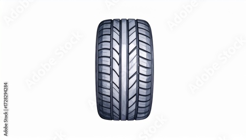 A Simple Tire with Racing Tread