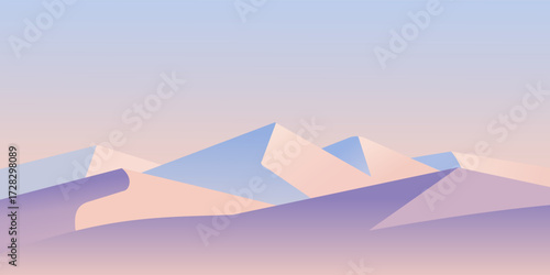 vector illustration of mountains