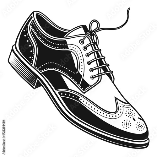 sport shoes vector illustration