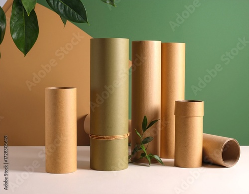 A vibrant cluster of lush green leaves, showcasing various shapes and sizes, glistening with morning dew under soft sunlight, creating a fresh, natural ambiance.