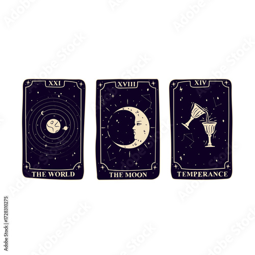 vector illustration of a card