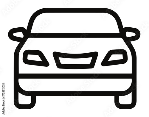 Clean and modern vector pack of car icons, perfect for apps, websites, infographics, and automotive design projects