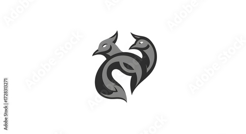 Abstract fox design
