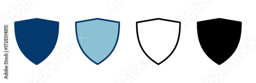 Free Download Shield vector vector icon isolated on white background. Protection icon vector. Security vector icon - GFXLoad