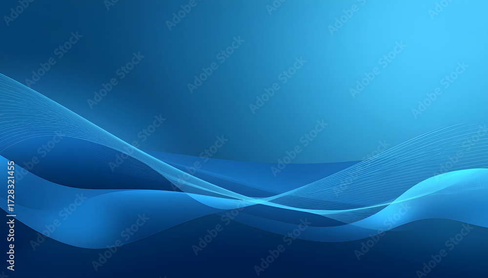 Obraz premium dynamic blue abstract background