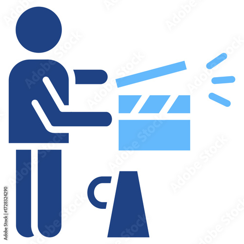 Producer Behavior glyph color icon