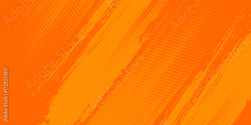 Vector orange Background. Modern Orange Abstract Design concept of web page design. Easy to edit. Vector illustration, Portfolio, Brochure cover, Social Media Banner, premium