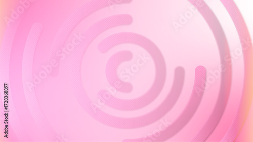 Abstract soft pink swirling circles pattern with subtle gradient and bokeh effect