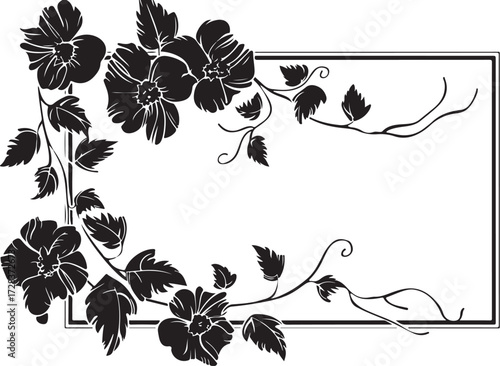 Decorative Frame Silhouette
