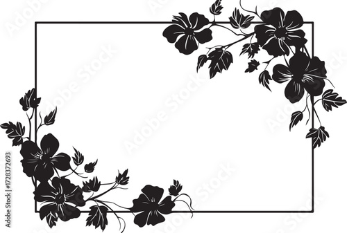 Decorative Frame Silhouette