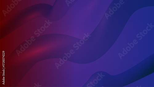 Abstract gradient background with deep red and vibrant blue hues in a pixelated mosaic pattern