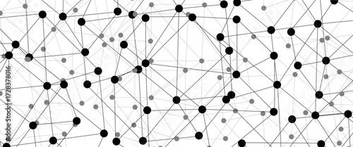 Abstract technology dot and line connection digital hi tech design concept background. Space for text. Vector illustration
