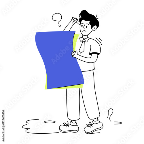 Design blue paper document file sheet page stationery office supply business report blank notepad memo note pad form verctor art illustration png