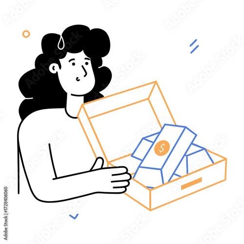 Design gold treasure wealth finance investment savings money asset bullion bars coin chest box value rich secure verctor art illustration png