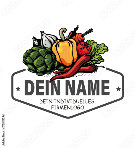 logo_designs_farmer_company_vegetable_cartoon_comic_tagline_logo_full_editable