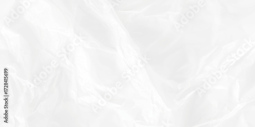 abstract folded and scratched white cardboard crumple creased recycle craft paper texture, Clean white paper texture background with subtle grain, natural surface details, and minimal abstract design.