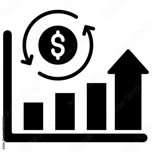 Roi Metric glyph icon