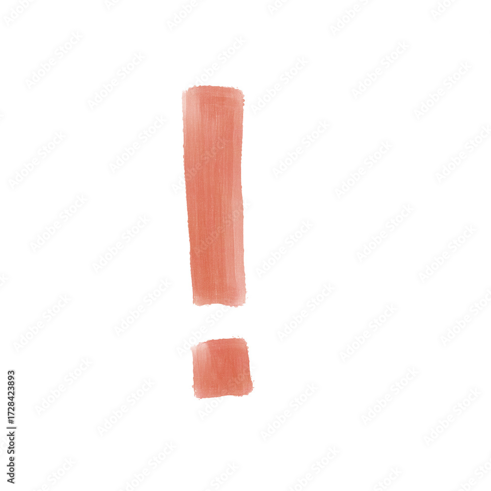 Obraz premium Exclamation mark