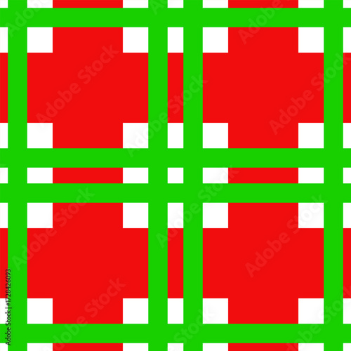 Color Tartan seamless pattern